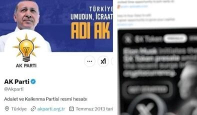 AK Parti’nin resmi hesabından dikkat çeken paylaşım