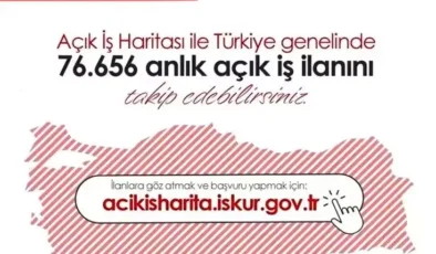 Türkiye’de 76 Bin 656 Açık İş İlanı Bulunuyor